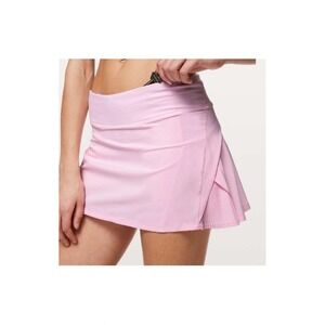 Lululemon Woman's 6 Play Off The Pleats Skirt Skort Pearl‎ Pink